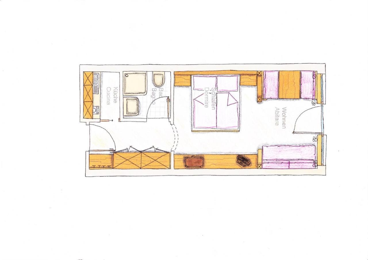 Residence Tantalus Sankt Lorenzen Buitenkant foto