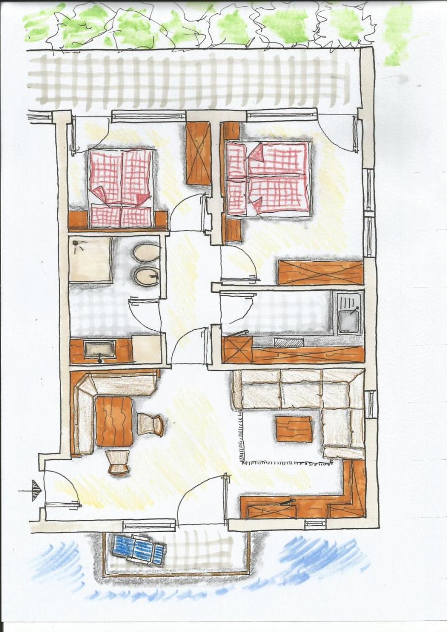 Residence Tantalus Sankt Lorenzen Buitenkant foto